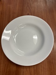 Large White Soup Bowl