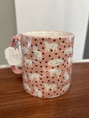 Pink Cat Mug