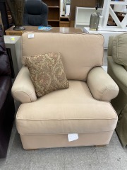 Tan Armchair