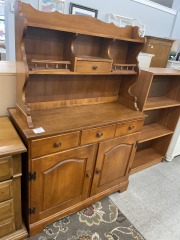 Maple Antique Hutch