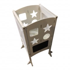 Guidecraft Classic Kitchen Helper Toddler Tower.