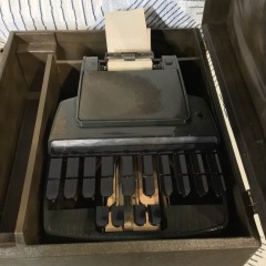 Vintage Stenograph Stenographic Machines Inc Original Case Standard Model