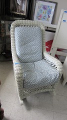 Wicker Rocker w\/Cushions