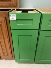 New Green Base Cabinet
