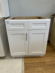 New White Base Cabinet