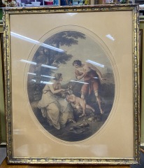 Cupid and Cephisa Framed Art