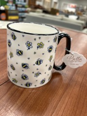Bees and Hearts Mug