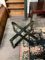 Glass Top Coffee Table