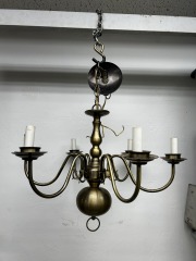 Yorkhaven Brass Chandelier