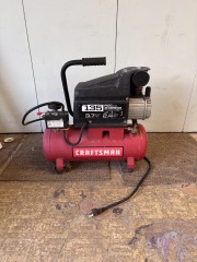 Craftsman 135 psi 1Hp 3Gal Compressor