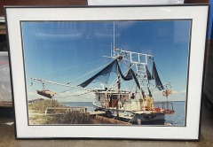 The Shrimp Boat Framed Art