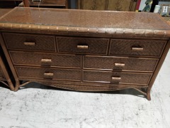 Wicker Dresser