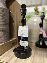 Small Black Lamp Base