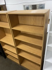 Wood Look Bookshelf