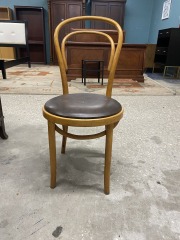 Vintage MCM Bent Wood Chair