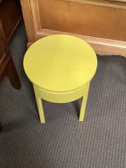 Yellow Side Table