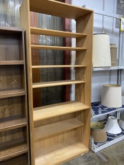 Clean Solid Wood Shelf