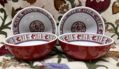 Set of 4 LE Cadeaux bowls