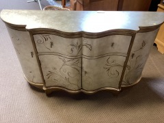 Gold Side Table