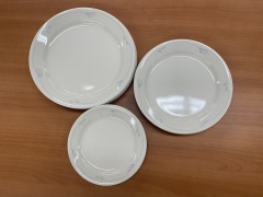 corelle tulip plate (set of 24)