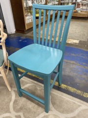 Teal Hightop Chair
