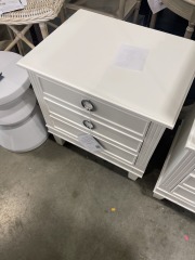 Kira 3- Drawer Nightstand
