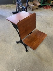 ANTIQUE  SCHOOL DESK