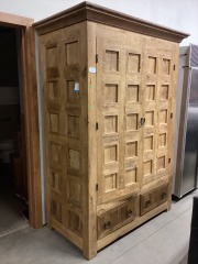 Wood Armoire