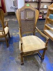 Cane Back dinning Armchair