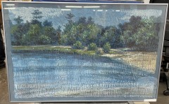 Traditional Bay Pastel Expressionist Painting