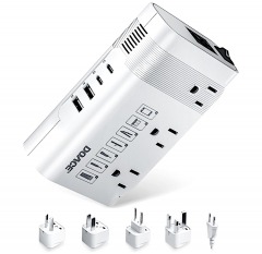 2864 B1 | DOACE 220V Plug Adapter US to Europe
