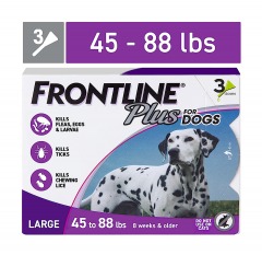 2849 O5 | FRONTLINE Plus Flea & Tick Large Dog Treatment