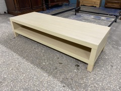 IKEA Rack Light Wood Coffee Table