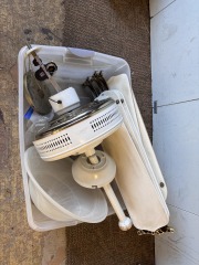 Hunter Ceiling Light and Fan