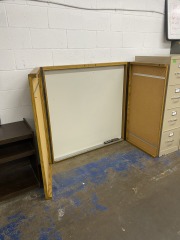 Sturdy Corkboard & Whiteboard