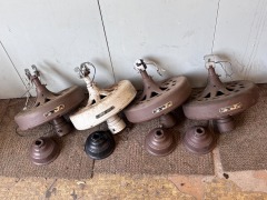 Vintage Cast Iron Hunter Ceiling Fan Motor