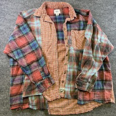 BDG Patchwork Flannel Shirt