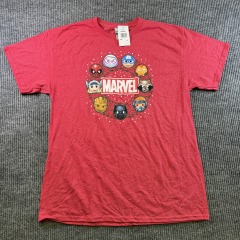 Marvel Graphic Tee L Red