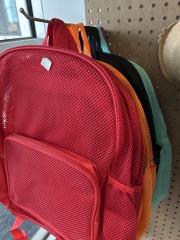 Mesh backpack (multiple colors)