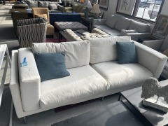 White Ikea Sofa