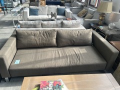 Greenish Brown Sleeper Sofa
