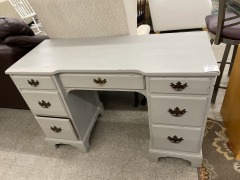 Painted Grey Desk