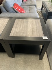 Black & Grey Side Table