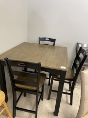 High Top Table 3 chairs