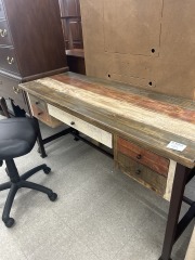 Multi colored Wooden Desk