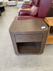 Distressed Modern End Table