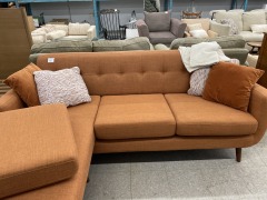 Orange Sectional