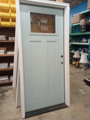Mint Green Exterior Door