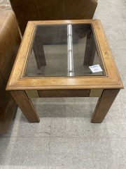 Glasstop Endtable