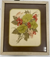 Vintage 70s Adorable Bouquet Butterflies